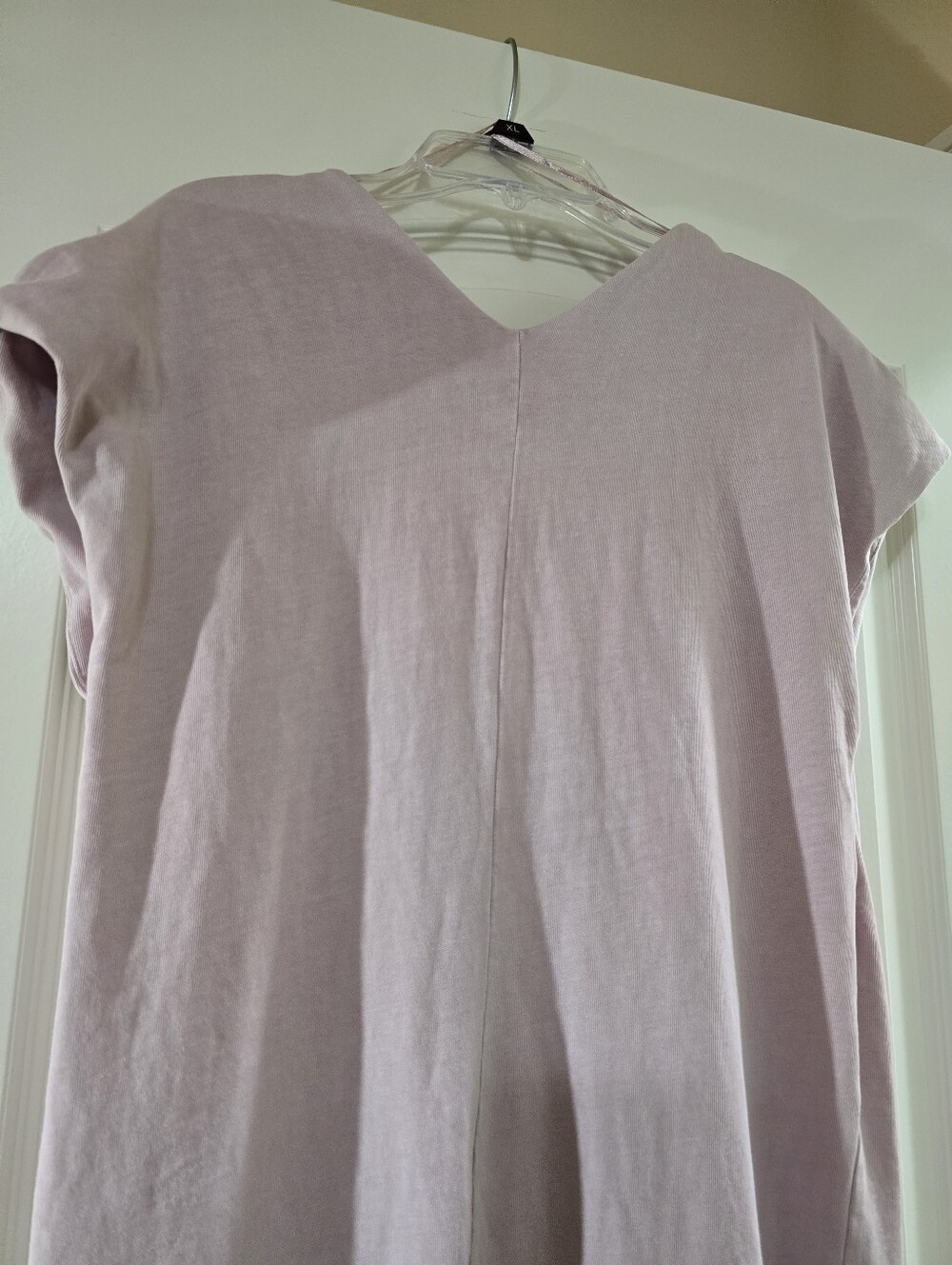 Zara Lavender V-Neck Cap Sleeve Tunic Dress - Picture 4 of 7